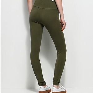 olive green puma leggings